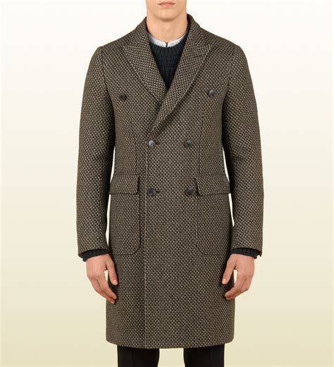 gucci men's coats|men's gucci overcoat.